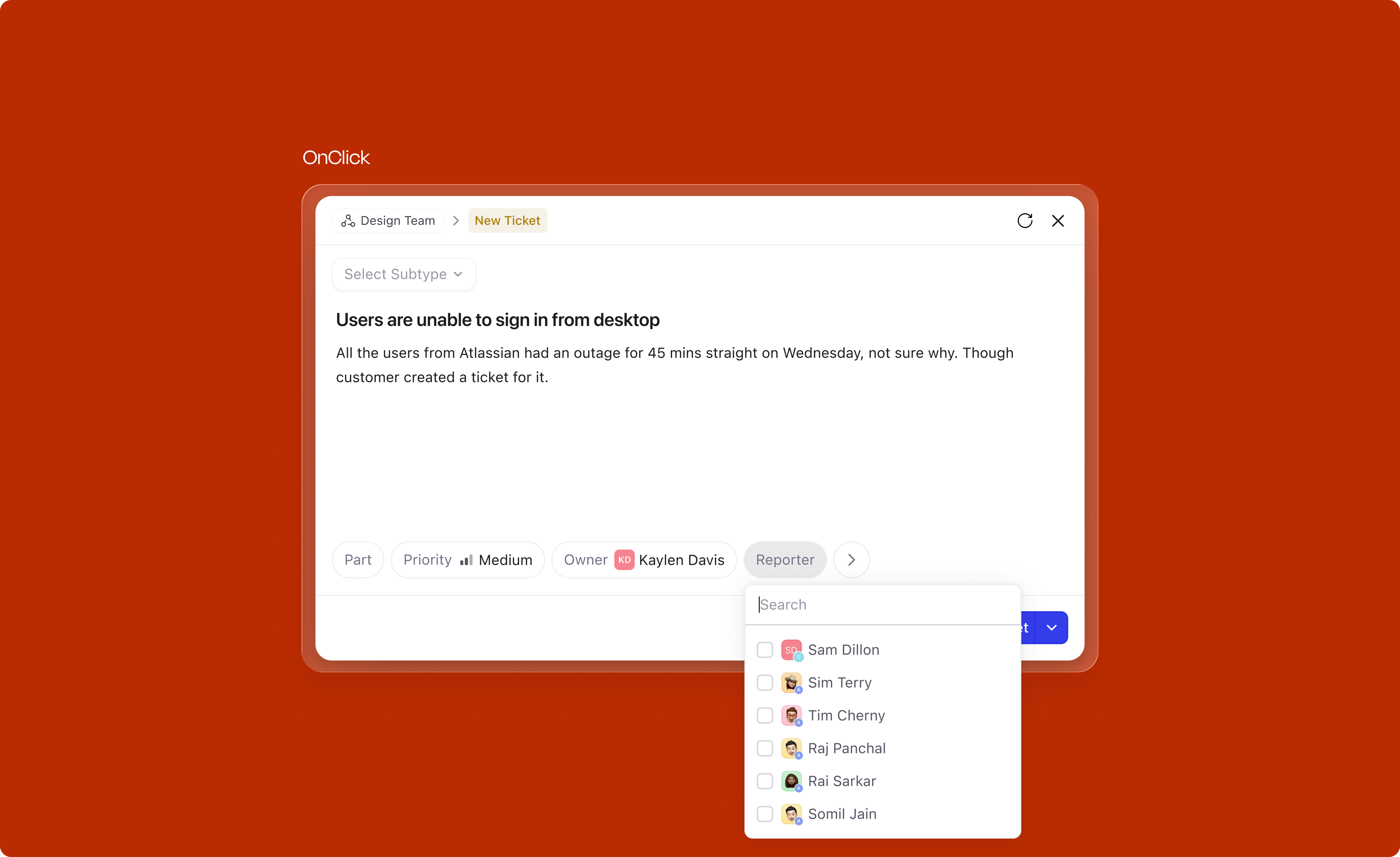 Avatar OnClick