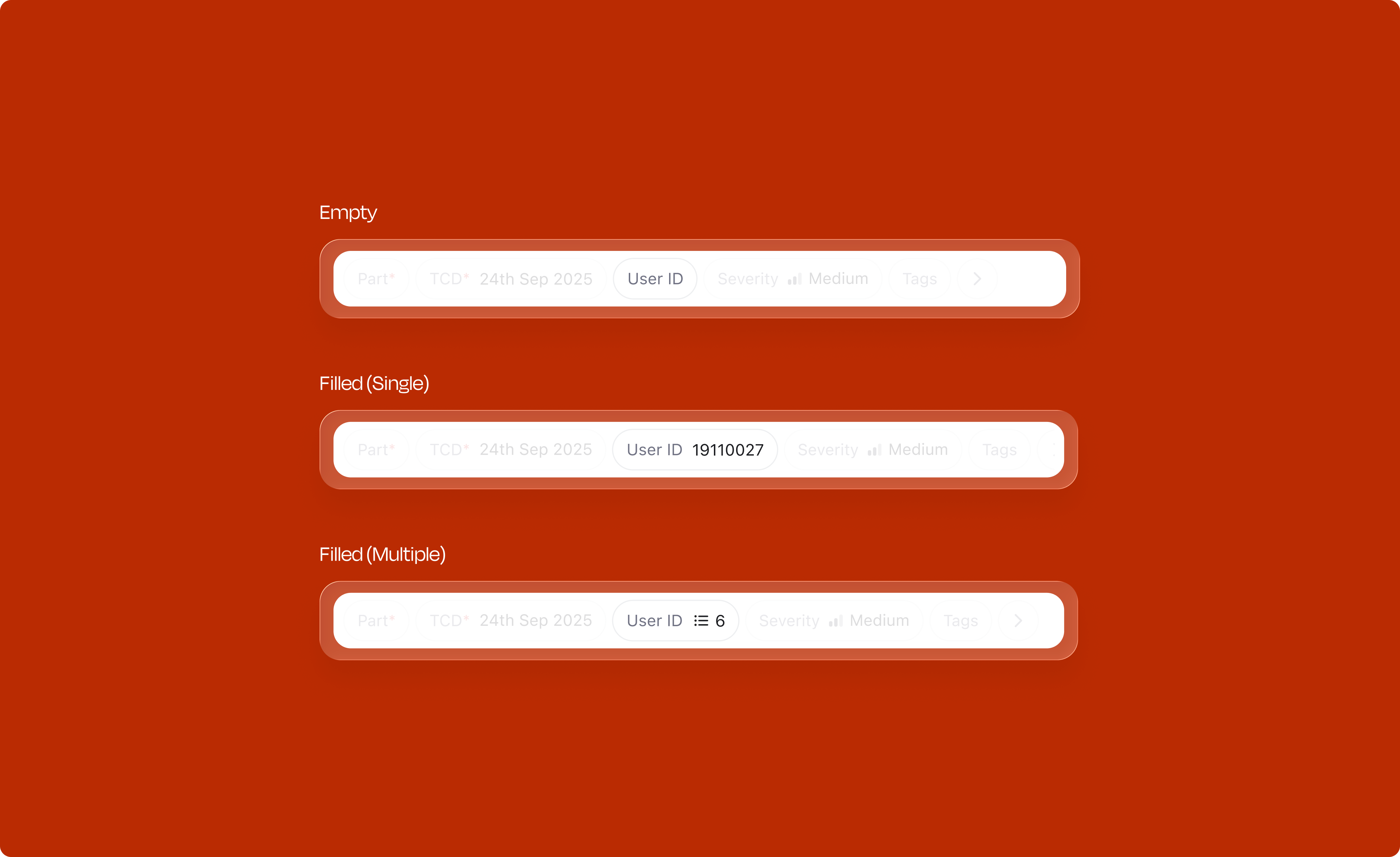 List — default state