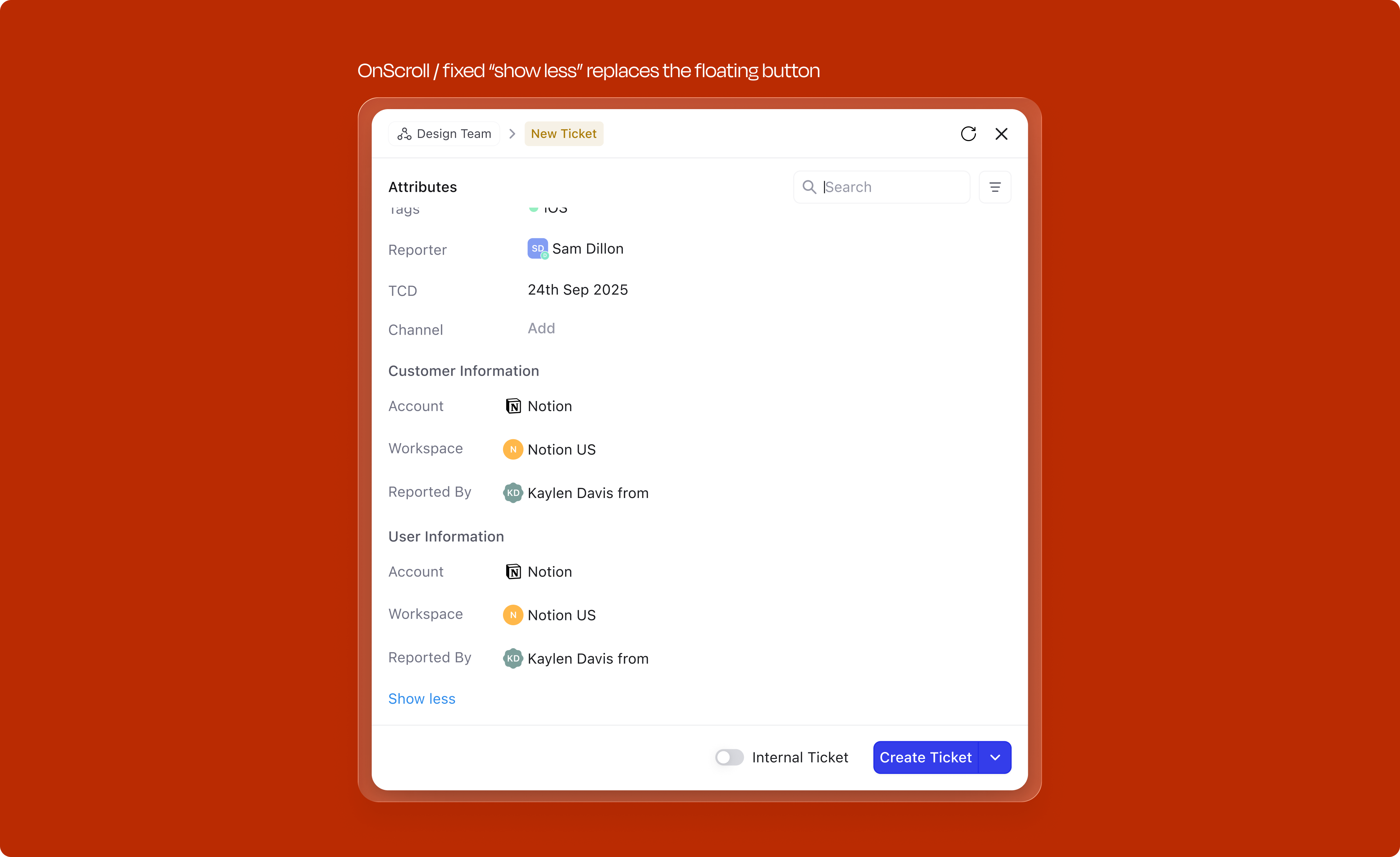 View More — reached at bottom