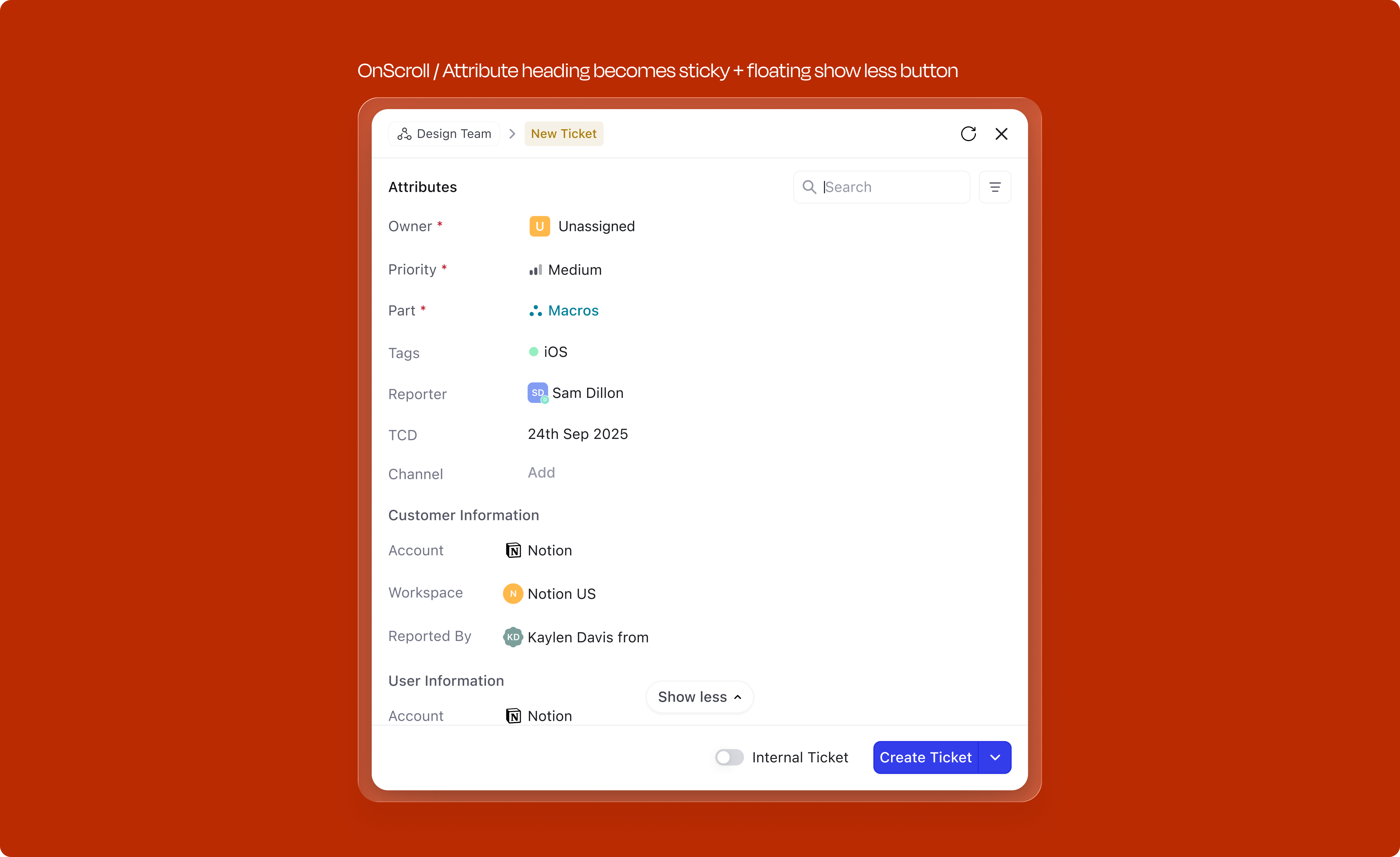 View More — scroll state